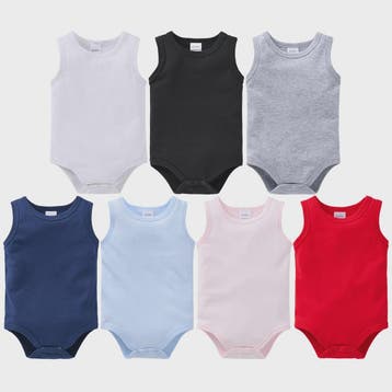Baby Romper Zonder Mouwen - Zomer Vestje voor Pasgeborenen (, Verzenden, Nieuw