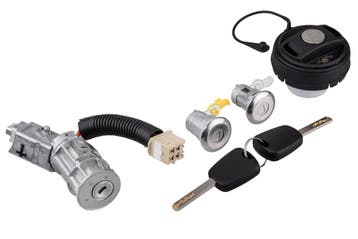 Slotenset - Contactslot   2x Deurslot   Tankdopslot - ..., Verzenden, Nieuw, Deur