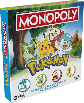 Monopoly Pokémon Editie - Bordspel - Gezelschapsspel, Hobby en Vrije tijd, Gezelschapsspellen | Bordspellen, Verzenden, Nieuw