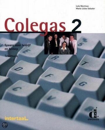 Tekstboek Colegas 2 - L. Martinez 9789054513452, Verzenden, Gelezen, L. Martinez