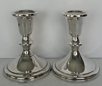 towle - Kaarsenhouder zilveren kandelaars (2) - .925 zilver