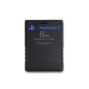 Playstation 2 Geheugenkaart 8MB - Zwart, Verzenden, Nieuw