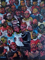 Corrado Simeoni (1938-2019) - Les bien informés, Antiek en Kunst