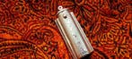 Tafelmiddenstuk - .900 zilver - Silver Mirror lippenstift, Antiek en Kunst