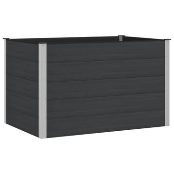 vidaXL Verhoogde plantenbak Zwart 150 x 100 x 91 cm, Verzenden, Nieuw, 100 cm of meer, 60 cm of meer