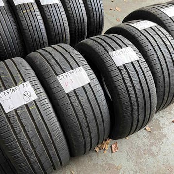 4 x Pirelli Scorpion Verde 275-40-21 4 Seizoenbanden 7mm, Gebruikt, 275 mm, All Season, Band(en)