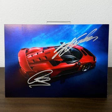 Ferrari F80 - Charles Leclerc Signed - Lewis Hamilton - 2025, Nieuw