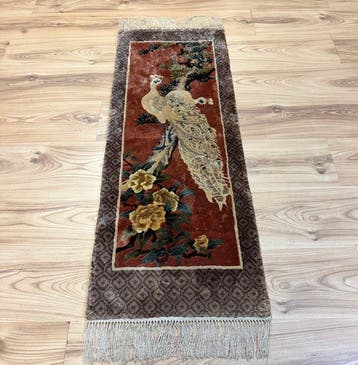 China - Vloerkleed - 1.22 m - 0.46 m - Azië, goud, dier,, Nieuw