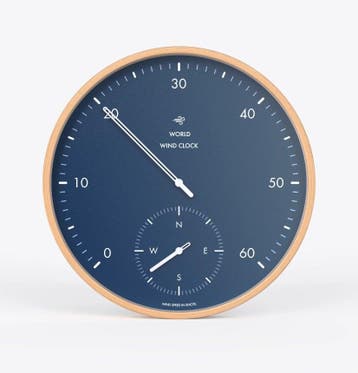 Windsupp World Wind Meter Klok, Ophalen of Verzenden, Nieuw