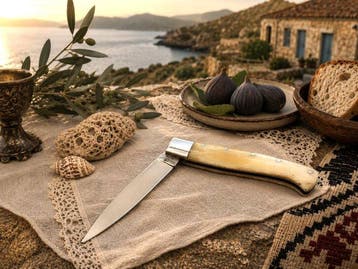 Mascu Coltello Mascu Pattada con Molla 19 cm – Corno Bovino
