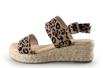 Dolcis Sandalen in maat 37 Panter, Dolcis, Overige kleuren, Verzenden, Sandalen of Muiltjes