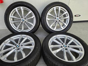 BMW X3 G01 G45 X4 G02 19 inch velgen winterbanden OEM 5x112, 19 inch, 245 mm, Banden en Velgen, Nieuw