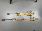 Klokonderdelen (2) - Messing en ijzer - 1850-1900 - Antieke, Antiek en Kunst, Antiek | Klokken