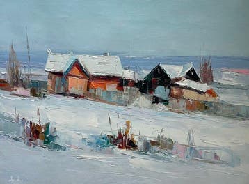 Andrea Loria (1963) - Inverno sul mare
