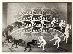 M.C. Escher (1898-1972) - Encounter (1944)