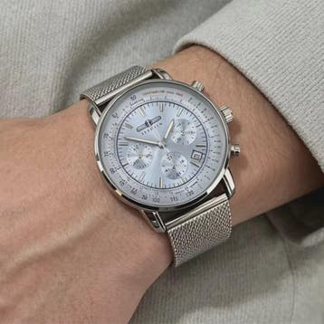 Zeppelin Airship Herenhorloge - Automatisch, Datum, Retro Ch, Verzenden, Nieuw