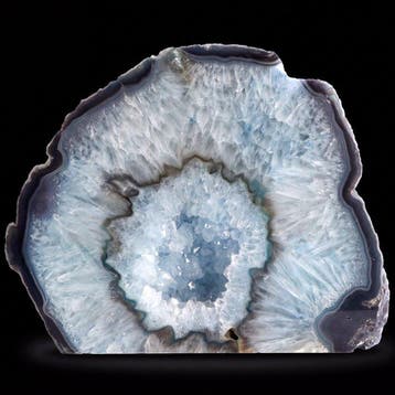 XL Groene Agaat - 19x23x9 cm - Geode- 4.5 kg, Verzamelen