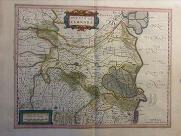 Italië - Emilia-Romagna// Ferrara; Johannes Janssonius, Nieuw