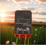 Schrikdraadapparaat 5–10 km met LCD Display 12V Energizer, Verzenden, Nieuw