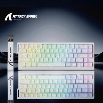 ATTACK SHARK X68HE Magnetic Wired Gaming Keyboard - Gebruikt, Ophalen of Verzenden, Nieuw