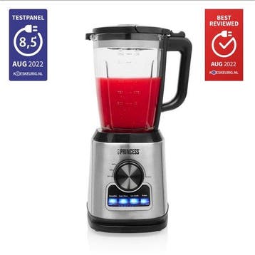 Princess 212094 Blender Solid Pro - 1400 W - 6 RVS messen-, Witgoed en Apparatuur, Verzenden, Nieuw