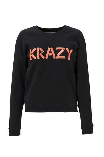 SWEATER DAMES - KRAZY - ZWART - MT S, Verzenden, Nieuw