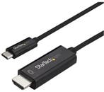 StartEch USB-C naar 4K 60Hz HDMI Converter 1 Meter Zwart, Ophalen of Verzenden, Nieuw