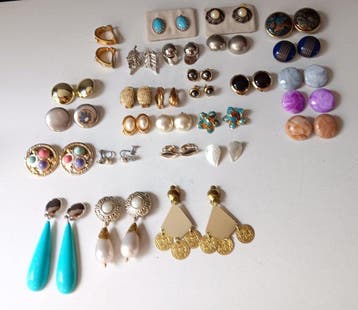 Themacollectie - Vintage clip-oorbellen