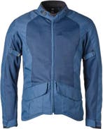 gms FiftySix.7 Lange Blauwe Textiele Motorjas, Motoren, Nieuw met kaartje, Jas | textiel, Gms, Heren