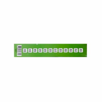 Hofftech Metrische ring-steeksleutel set - 12-delig - 6-3..., Ophalen of Verzenden, Nieuw