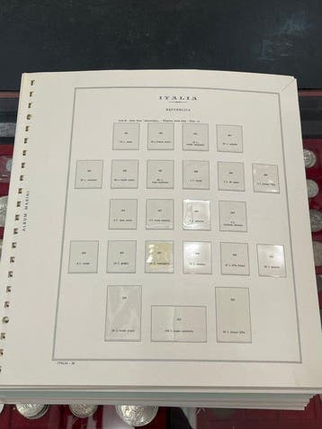 Italië 1945/2003 - Fogli Marini gebruikt voor, Gestempeld