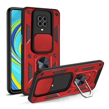 Xiaomi Redmi Note 10 (5G) - Armor Hoesje met Kickstand en, Verzenden, Nieuw