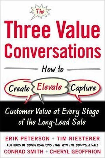 9780071849715 Three Value Conversations | Tweedehands, Verzenden, Zo goed als nieuw, Erik Peterson
