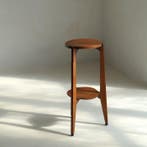 Bijzettafel - Eik - Dutch Art Deco pedestal