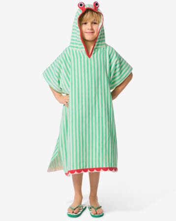 HEMA Kinderponcho 68x78cm krab strepen laag geprijsd, Verzenden, Nieuw