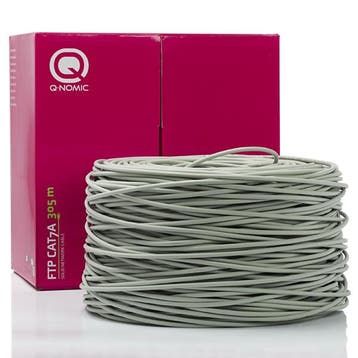 Netwerkkabel | Cat7a S/FTP | 305 meter | Q-Nomic, Verzenden, Nieuw