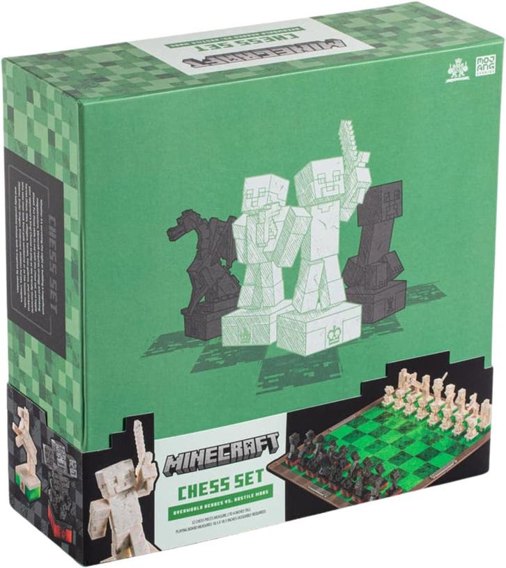 Minecraft - Surface Hero VS Monsters - Chess Game | Noble, Hobby en Vrije tijd, Gezelschapsspellen | Bordspellen, Nieuw, Verzenden