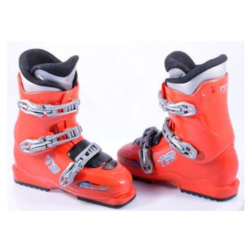 37 38 41 kinder skischoenen SALOMON T3 red, SANITIZED, Sport en Fitness, Verzenden, Gebruikt, Salomon