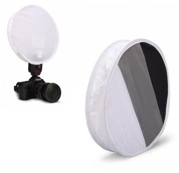 30cm - 2in1 Opvouwbare Flits Diffuser + Grijskaart - Typ..., Nieuw