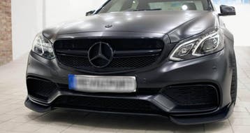 Mercedes W212 E63 facelift carbon splitter, Verzenden