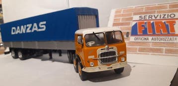 1:43 - Model vrachtwagen - FIAT 690, Danzas, Nieuw
