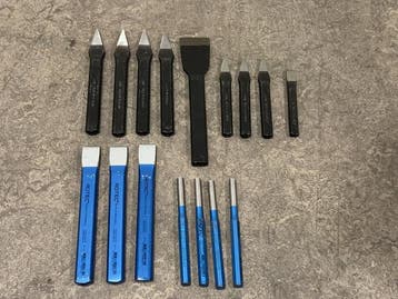 Veiling - Rotec beitelset diverse 16-delig, Nieuw