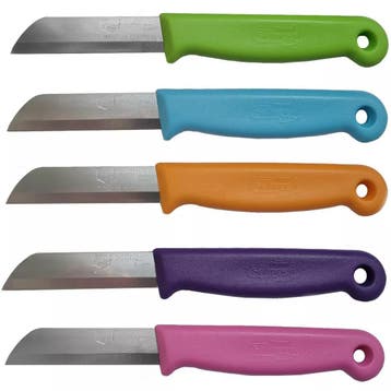 Solingen Schilmesje – RVS Glad – 16 cm met Blade Cover, Ophalen of Verzenden, Nieuw, Rvs of Chroom