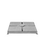 Glatz voet M4, 180kg, 40x40x4cm - Parasol, Tuin en Terras, Parasols, Nieuw