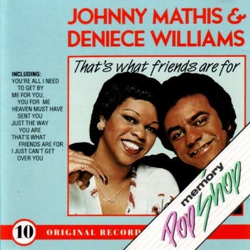 Johnny Mathis &amp; Deniece Williams - Thats What Friends A, Ophalen of Verzenden, Gebruikt