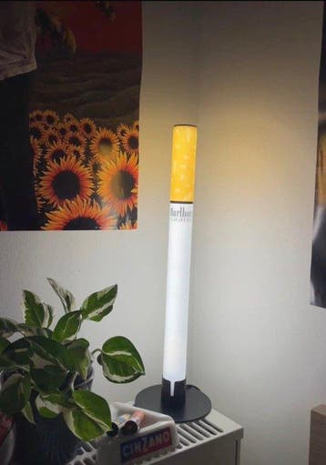 Lamp - UNIEKE Malboro Sigaret LED-lamp – Conceptueel Ontwerp, Nieuw