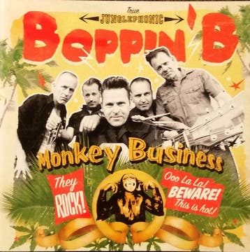 cd - Boppin B - Monkey Business, Verzenden, Zo goed als nieuw