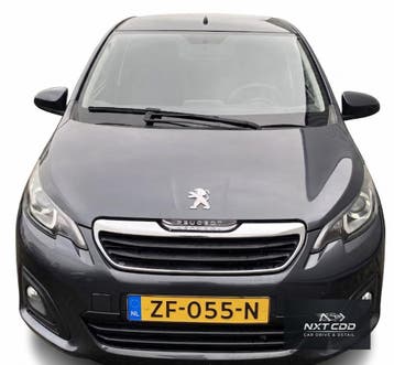 Peugeot 108 (2019) Grijs  5-Drs | Airco | Groot Scherm, Auto's, Voorwielaandrijving, Dealer onderhouden, Stof, Gebruikt