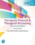 Horngrens Financial & Managerial Accounting, The Financial, Boeken, Verzenden, Gelezen, Tracie Miller-Nobles