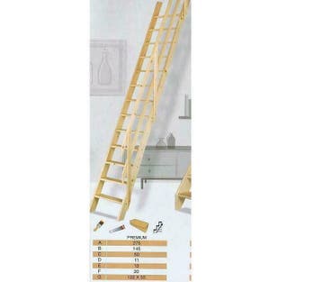 Vuren steek trap voor maar 155.00, Ophalen of Verzenden, Nieuw, Trap, 2 tot 4 meter